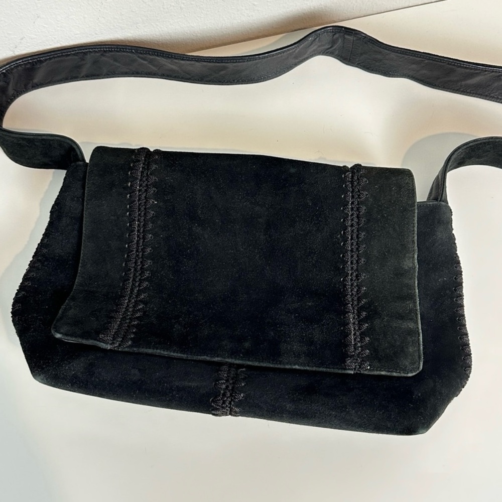 The Sak Suede Messenger Crossbody